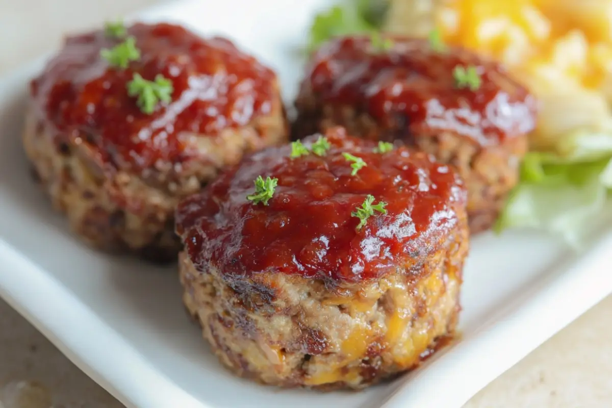 Easy Mini Meatloaf Muffins