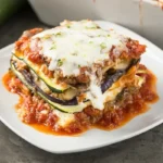Eggplant Zucchini Lasagna