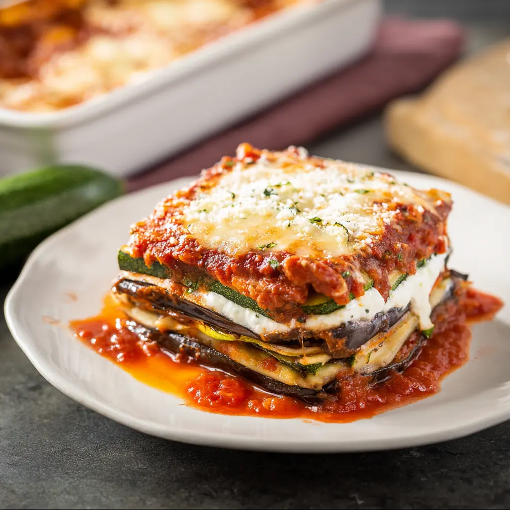 Eggplant Zucchini Lasagna Recipe