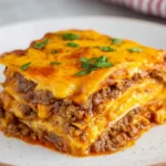 Ground Beef Enchilada Casserole