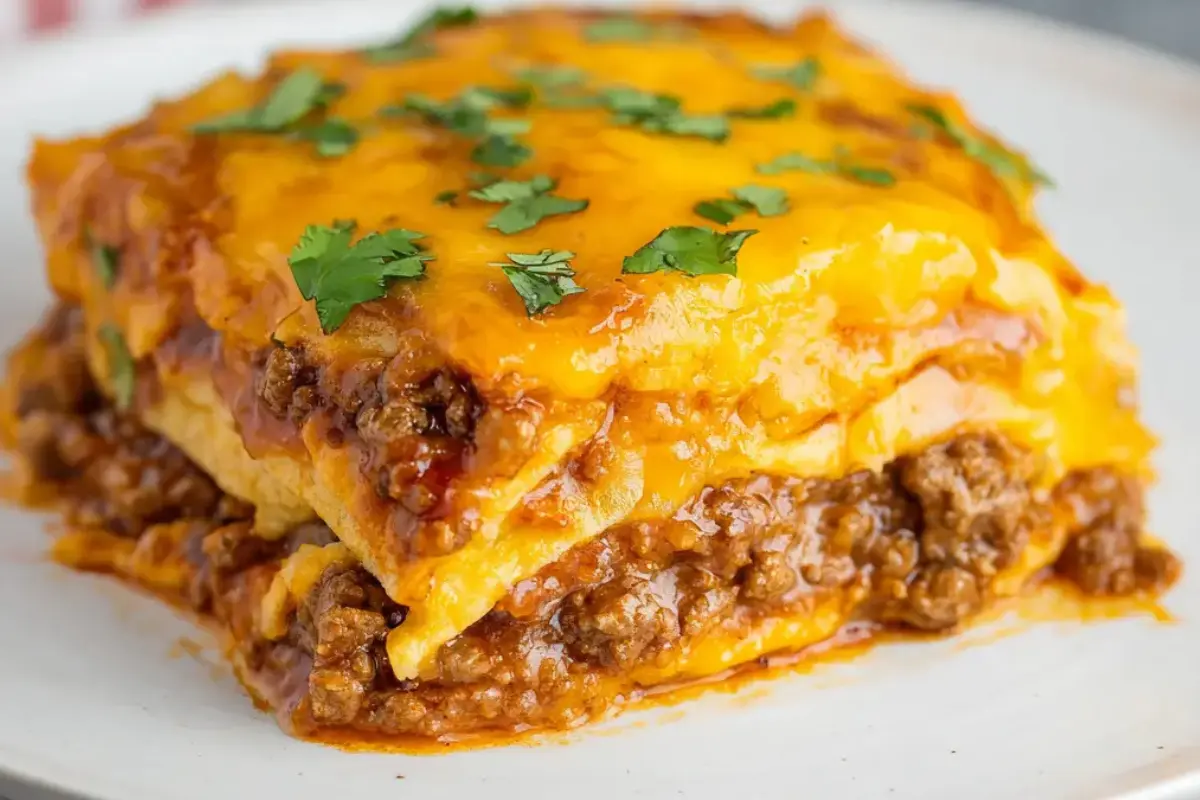 Ground Beef Enchilada Casserole Recipe