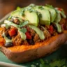 Ground Turkey Taco-Stuffed Sweet Potatoes