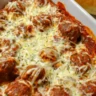 Italian Meatball Sandwich Casserole