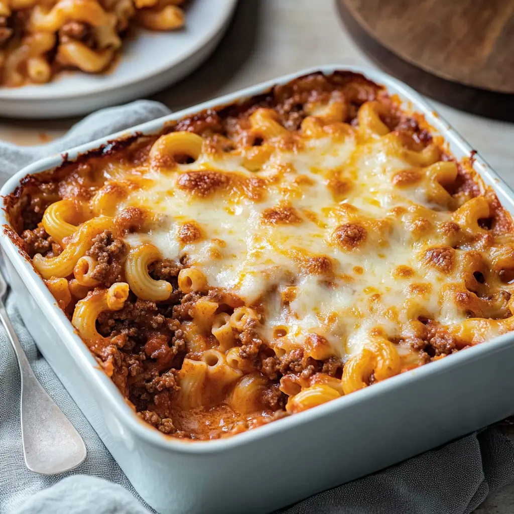 Macaroni and Beef Casserole Recipe