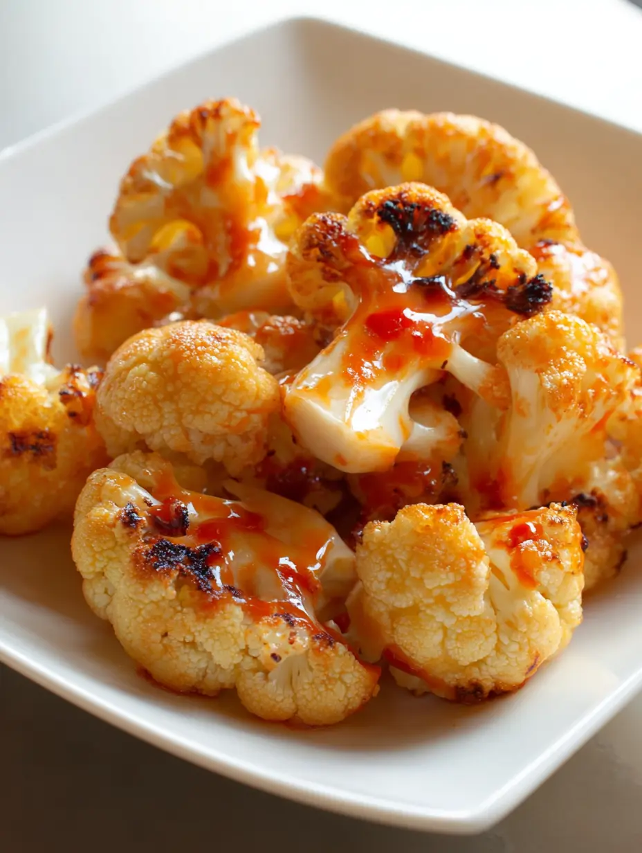 Maple Sriracha Roasted Cauliflower Recipe
