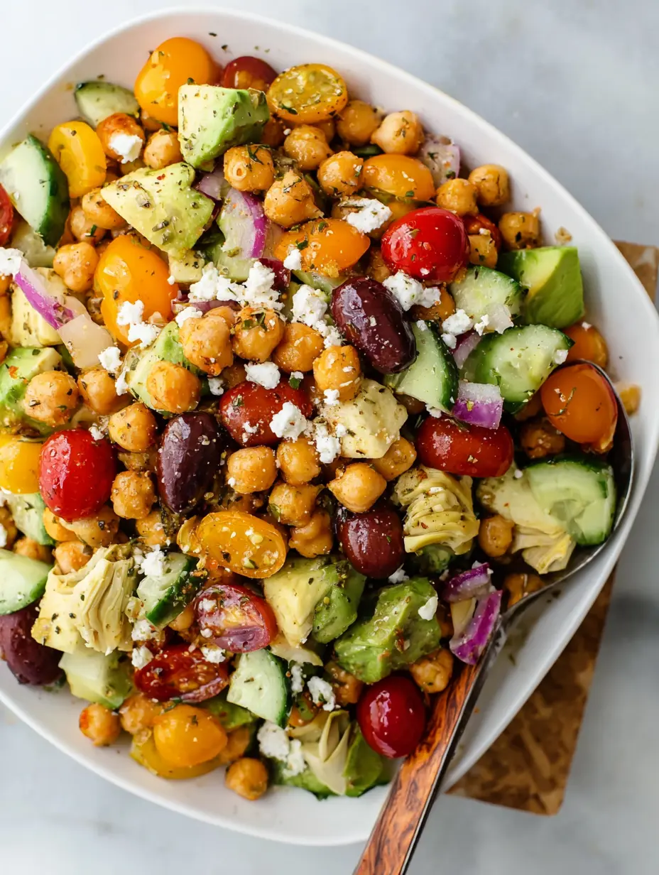 Mediterranean Chickpea Salad Recipe