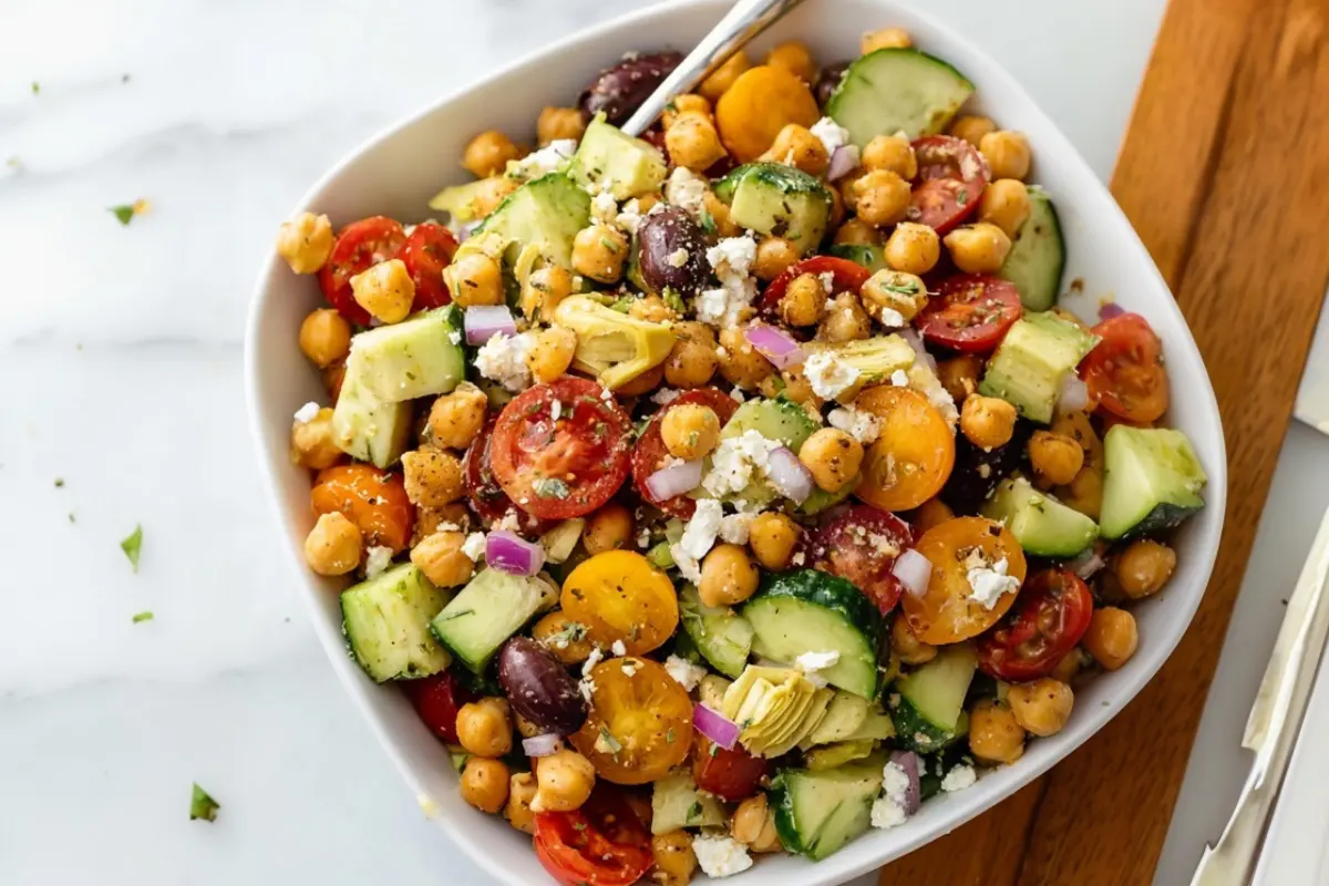 Mediterranean Chickpea Salad