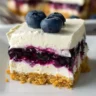 No-Bake Blueberry Cheesecake Bars