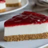 No-Bake Cheesecake With Jam Topping