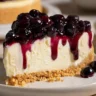 No-Bake Lemon Blueberry Cheesecake