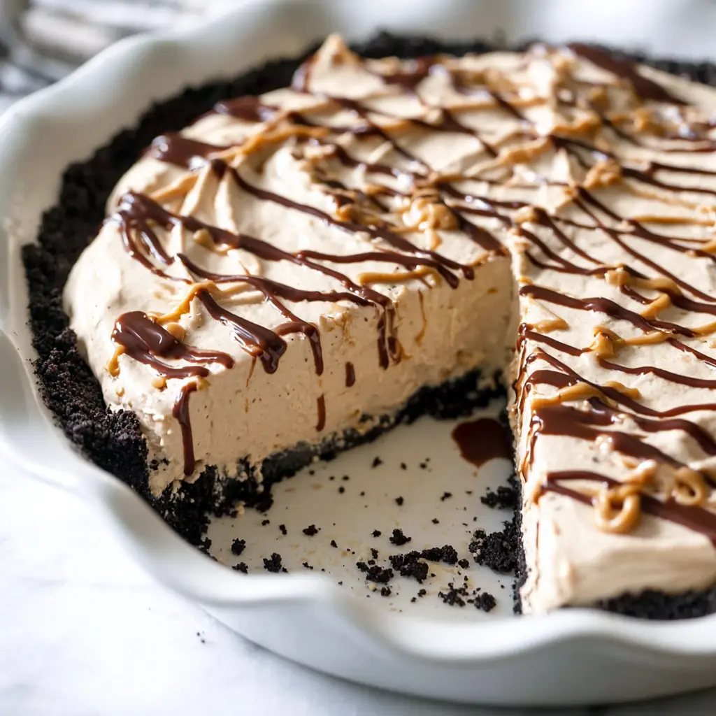 No Bake Peanut Butter Pie Recipe