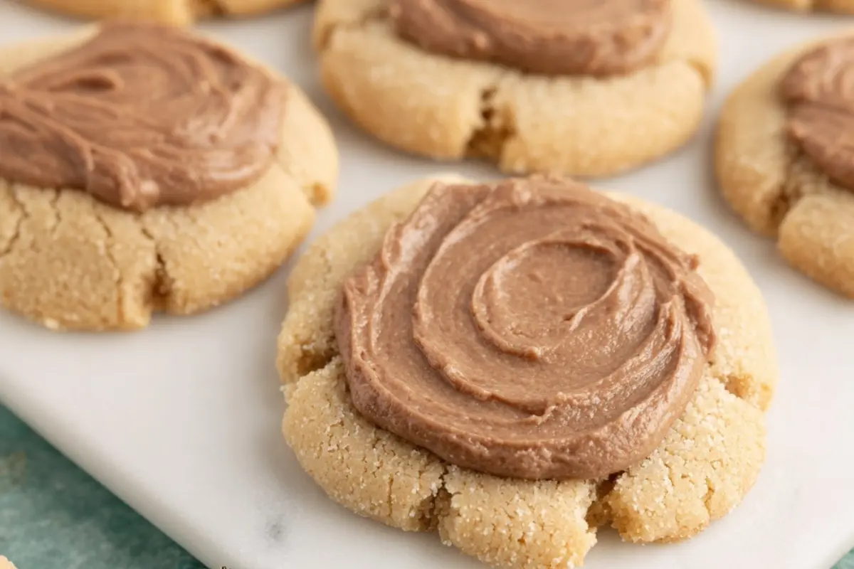 PEANUT BUTTER SUGAR COOKIES