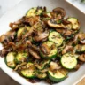 Sautéed Zucchini and Mushrooms