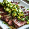 Skirt Steak with Avocado Chimichurri