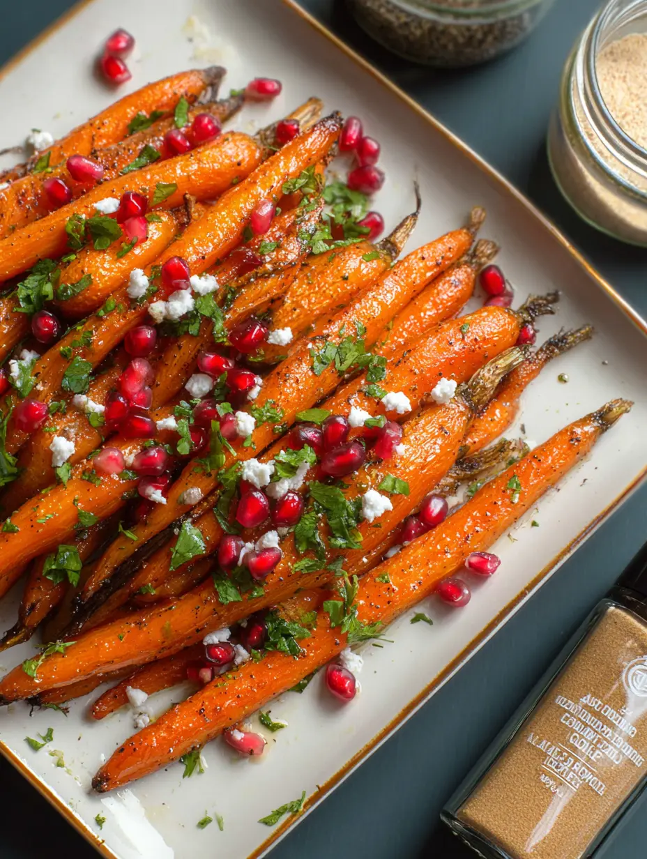Spiced Honey Roasted Carrots Recipe