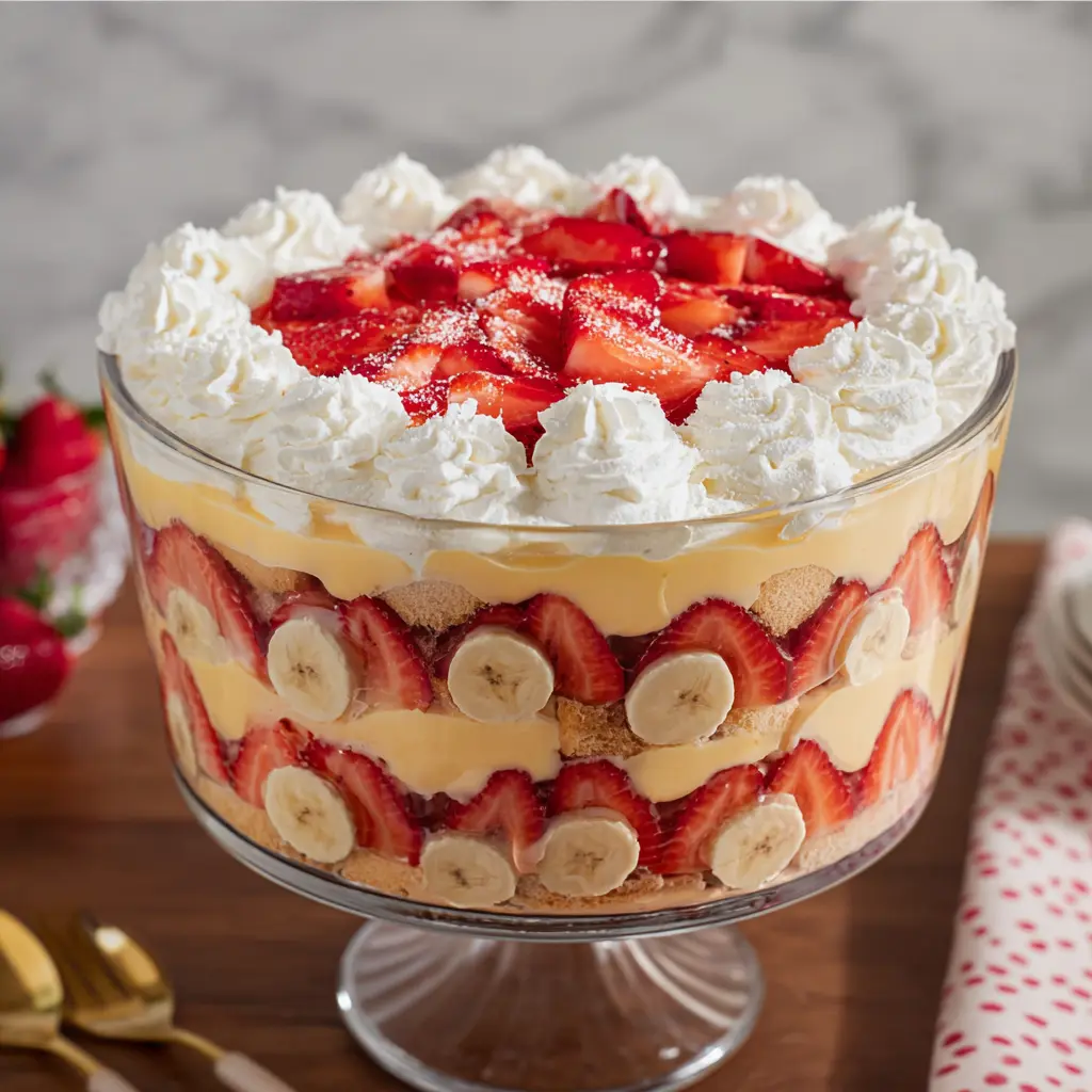 Strawberry Banana Pudding Recipe