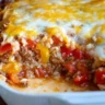 Stuffed Pepper Casserole with Sausage