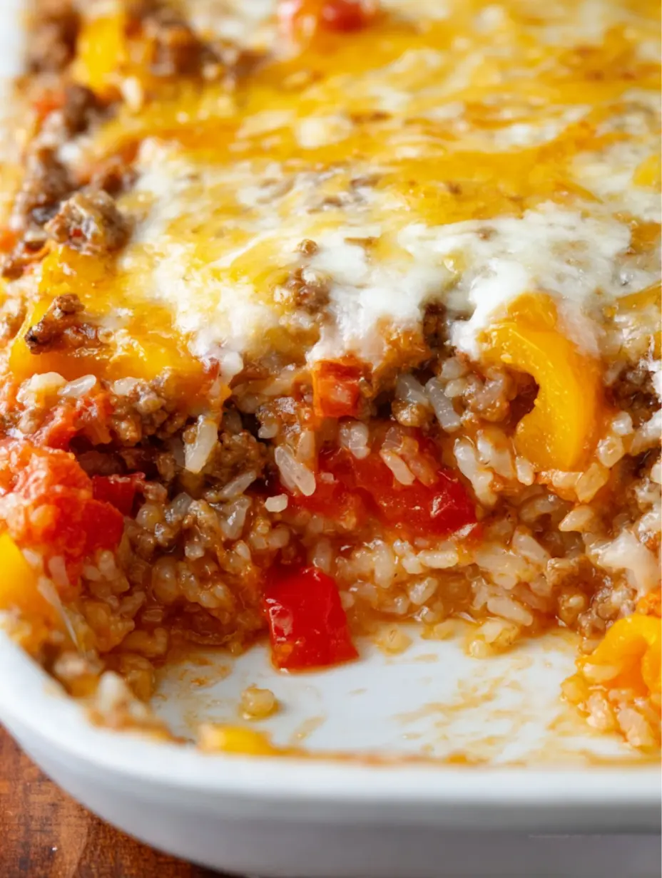 Stuffed Pepper Casserole with Sausage recipe