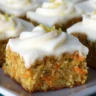 Zucchini Carrot Bars with Lemon Cream Cheese Frosting