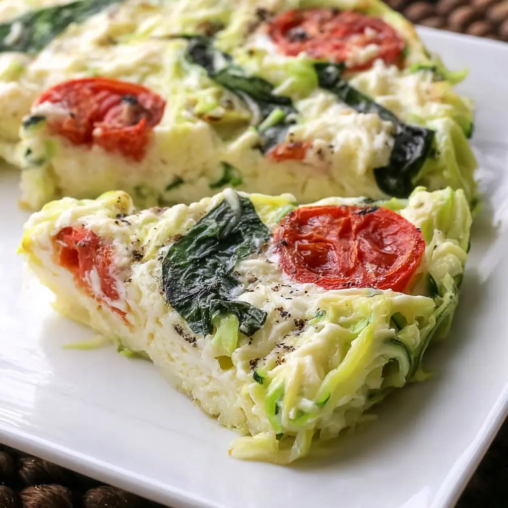 Zucchini Noodle Pie