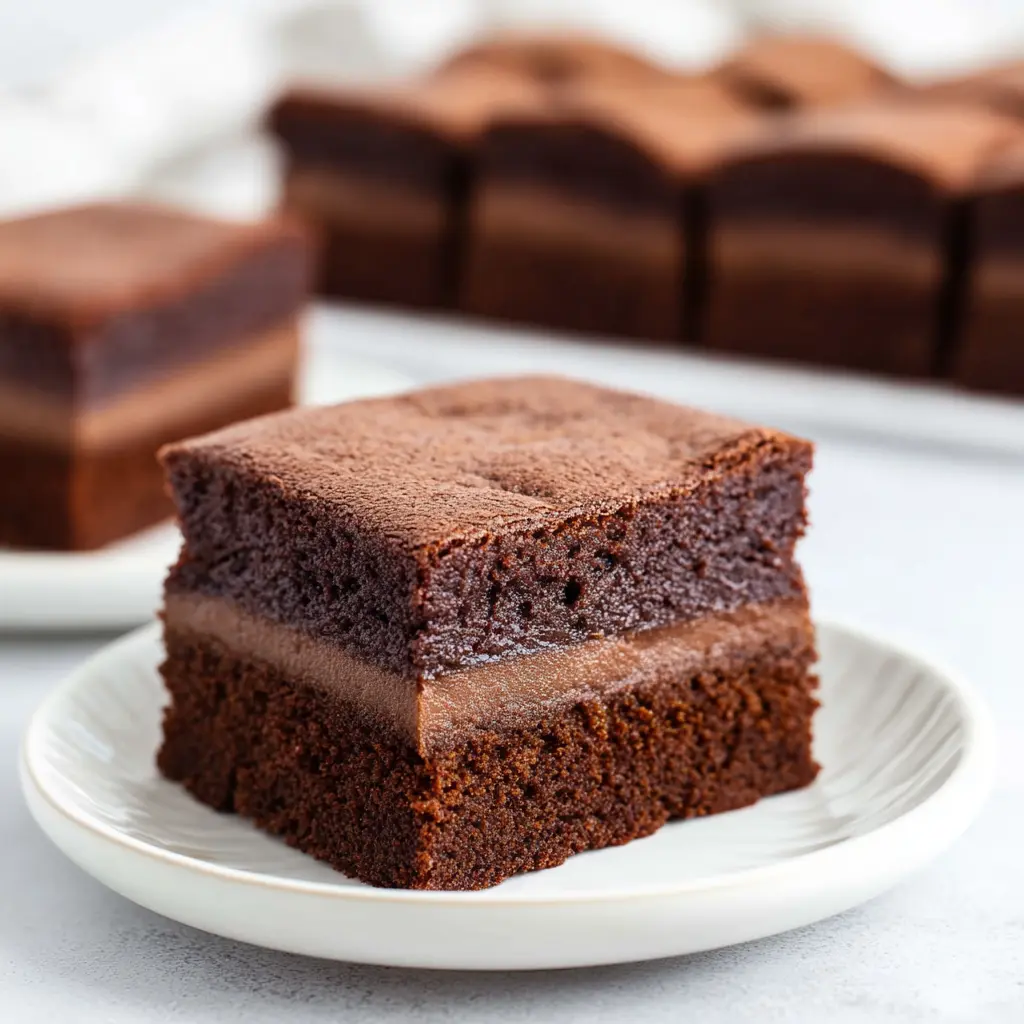 5 Ingredient Chocolate Magic Cake