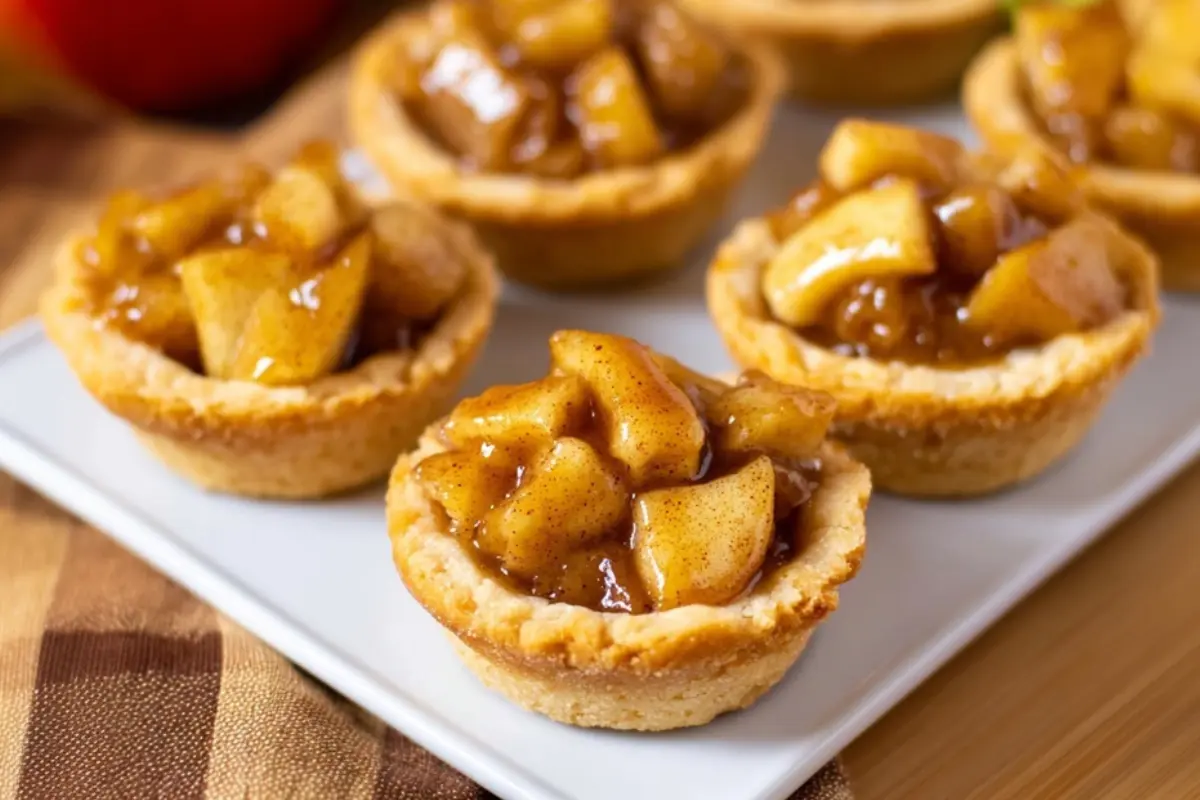 Apple Crisp Cookie Cups