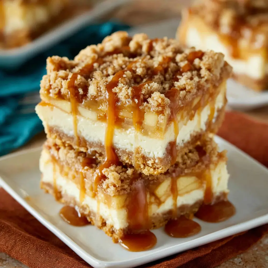 Apple Pie Cheesecake Bars Recipe