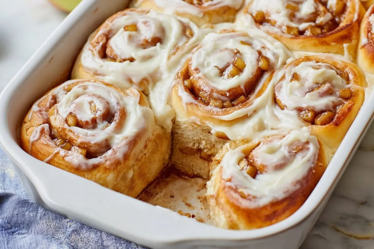 Apple Pie Cinnamon Rolls