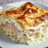 Beef and Swiss Lasagna