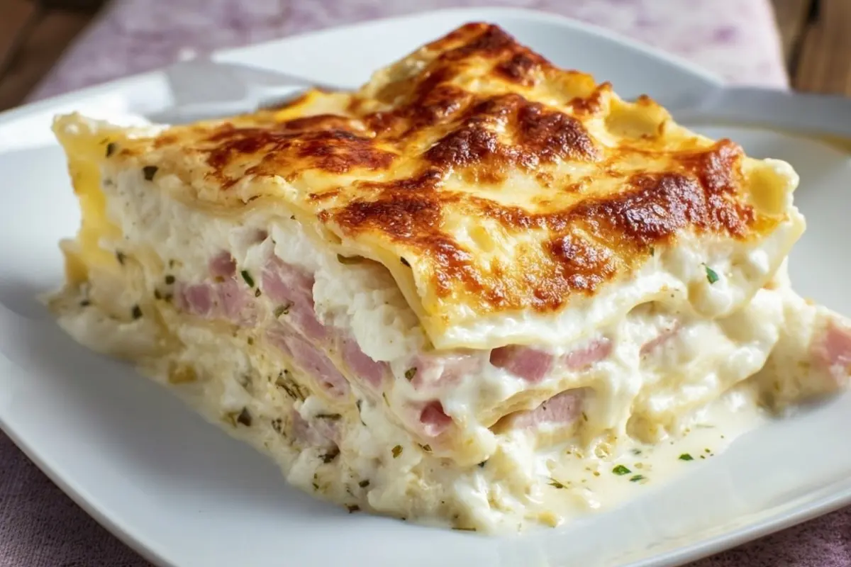 Beef and Swiss Lasagna