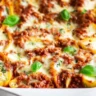 Beefy Italian Stuffed Shells