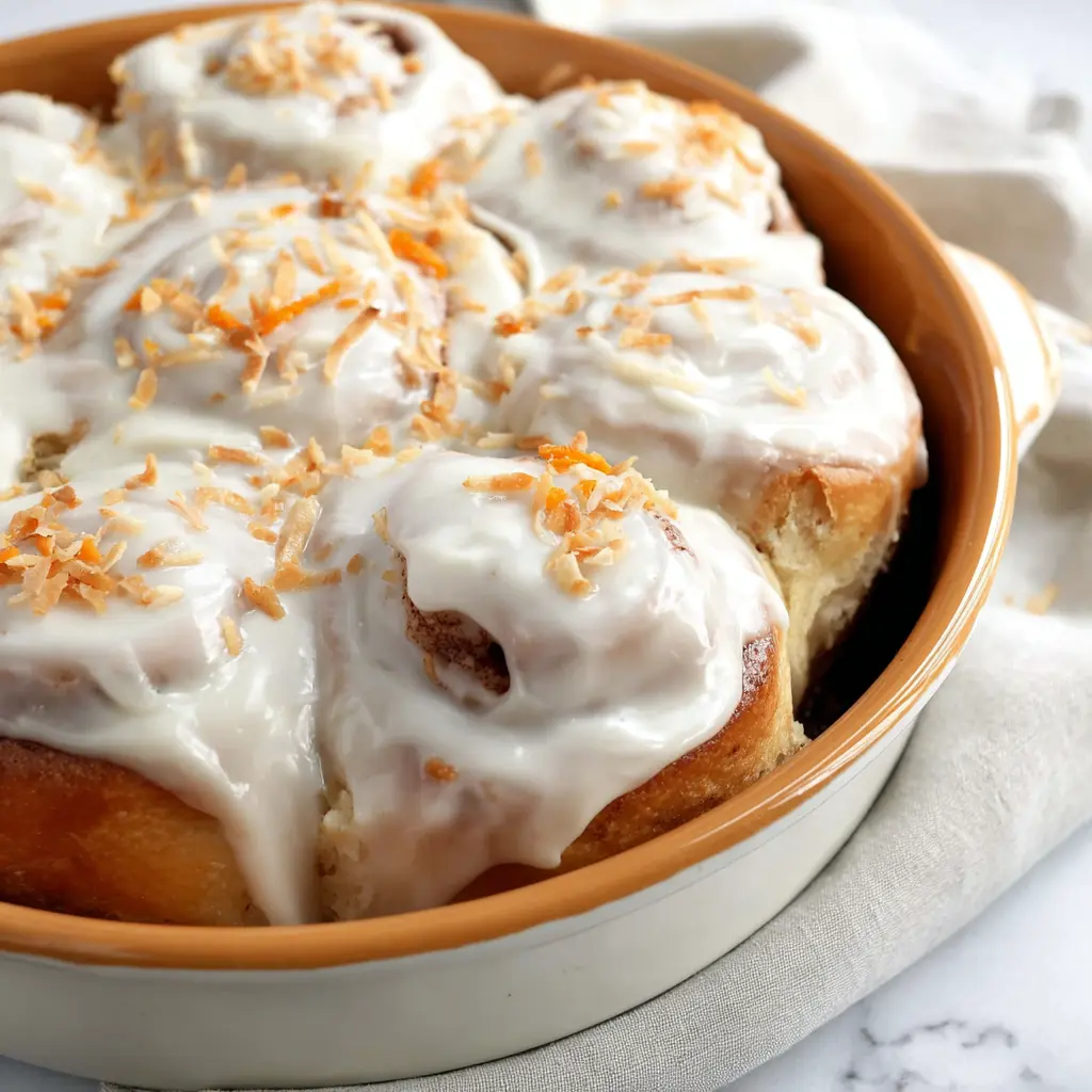 Carrot Cake Cinnamon Rolls Recipe