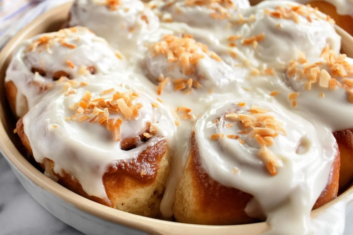 Carrot Cake Cinnamon Rolls