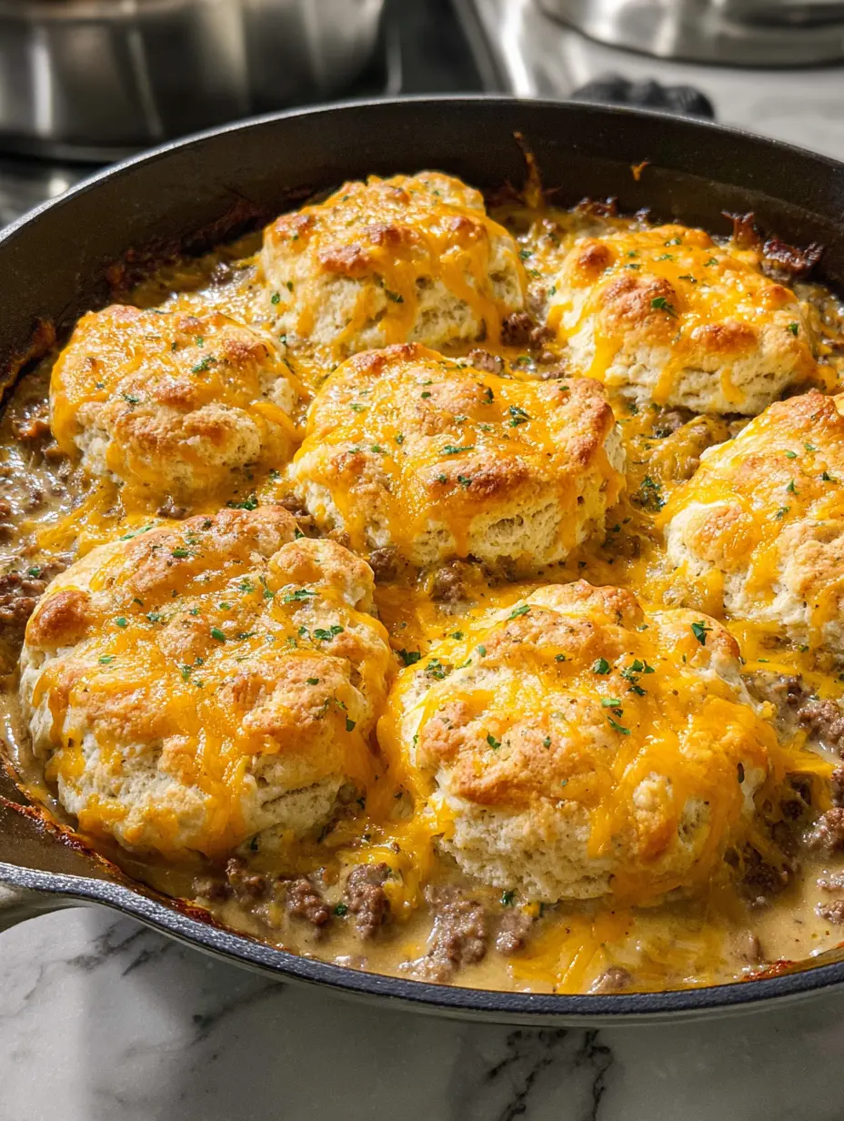 Cheddar Bay Hamburger Casserole Recipe