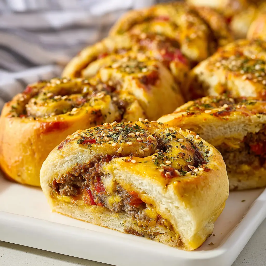 Cheeseburger Rollups Recipe