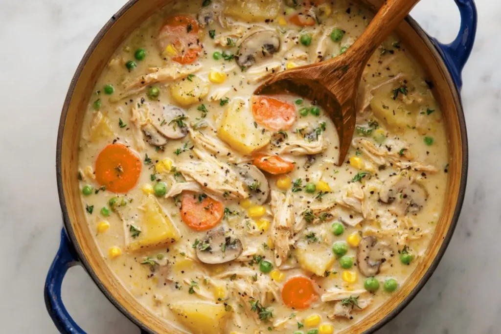 Chicken Pot Pie Soup