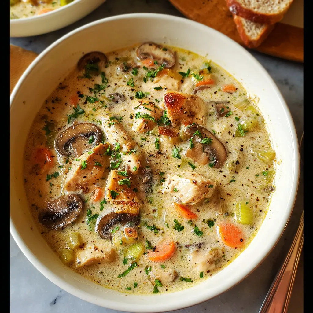 Chicken and Mushroom Soup