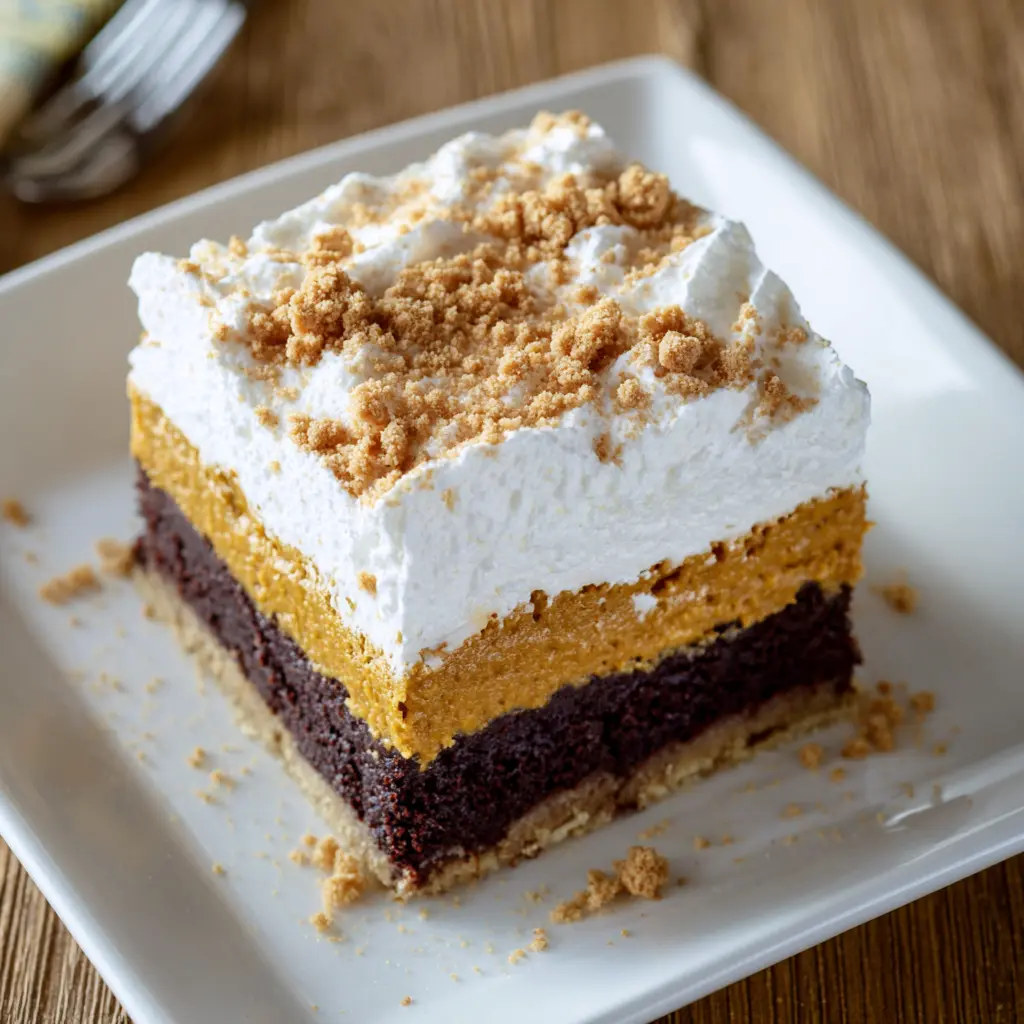 Chocolate Pumpkin Magic Cake Recipe