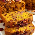Cranberry Pecan Pumpkin Bread