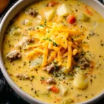 Creamy Cheeseburger Soup