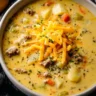 Creamy Cheeseburger Soup