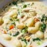 Creamy Chicken Gnocchi Soup