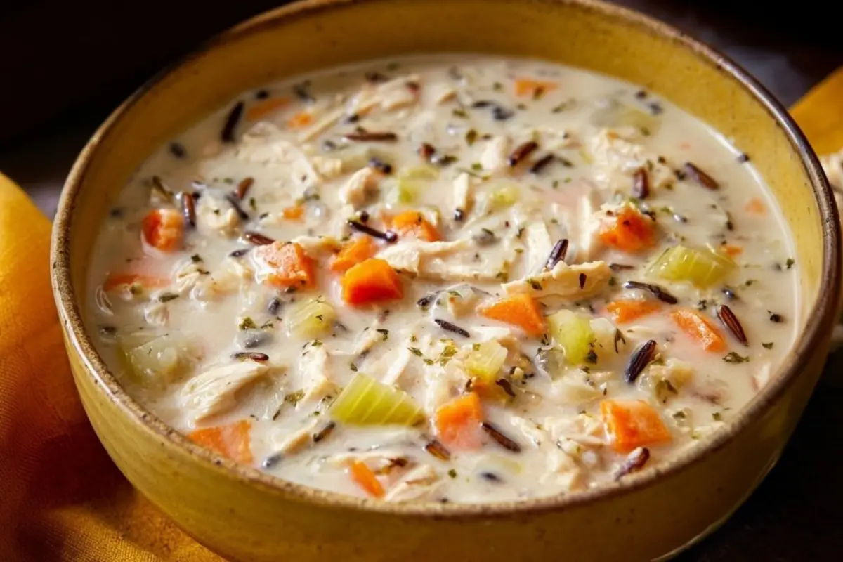 Creamy Chicken and Wild Rice Soup