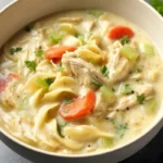 Creamy Turkey Noodle Soup