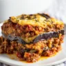 Eggplant Ground Beef Casserole