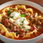 Lasagna Soup recipe