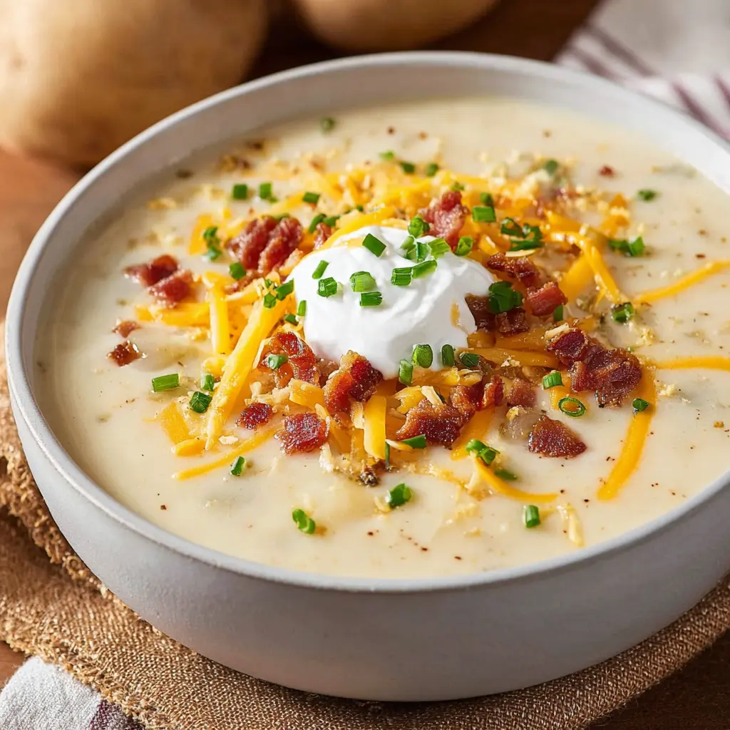 Loaded Baked Potato Soup Recipe
