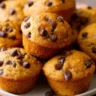 Mini Pumpkin Chocolate Chip Muffins