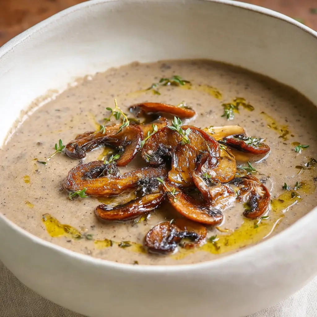 Mushroom Soup Recipe without Cream