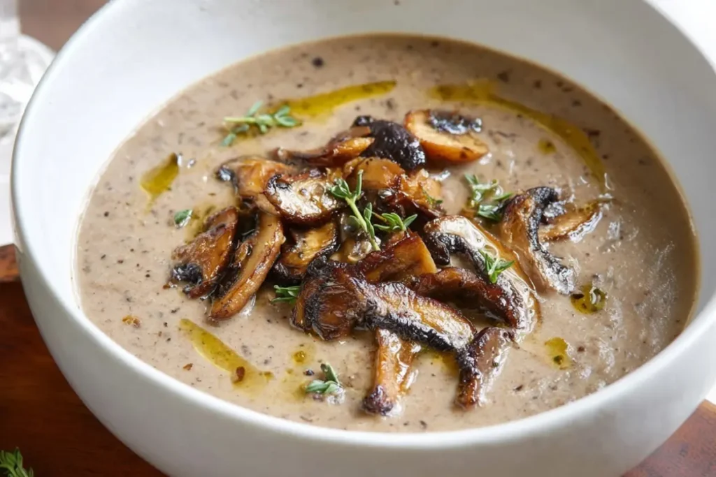 Mushroom Soup without Cream